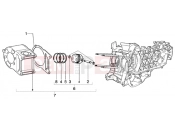 PIAGGIO Cylinder - piston - wrist pin, assy