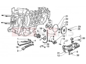 PIAGGIO Pump group - oil pan
