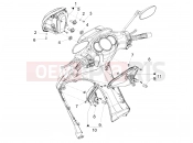 PIAGGIO Beverly 125 RST 4T 4V ie első lámpa - irányjelző