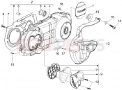 PIAGGIO Beverly 125 Sport Crankcase cover - Crankcase cooling