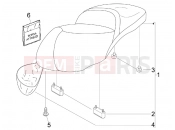PIAGGIO Beverly 125 Sport Saddle/seats
