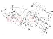 PIAGGIO Beverly 250 Cruiser Swinging arm