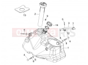 PIAGGIO Beverly 250 Fuel tank