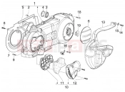 PIAGGIO Beverly 250 Tourer Crankcase cover - Crankcase cooling