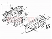 PIAGGIO Beverly 300 RST/S 4V ie Crankcase cover - Crankcase cooling