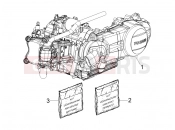 PIAGGIO Beverly 300 RST/S 4V ie Engine, assembly