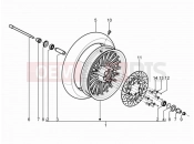 PIAGGIO Beverly 300 RST/S 4V ie Front wheel