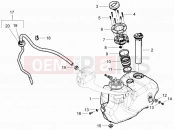 PIAGGIO Beverly 300 RST/S 4V ie Fuel tank
