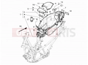 PIAGGIO Beverly 300 RST/S 4V ie Helmet huosing - Undersaddle