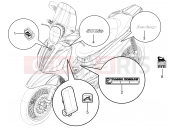 PIAGGIO Beverly 300 RST/S 4V ie Plates - Emblems