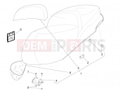 PIAGGIO Beverly 300 RST/S 4V ie Saddle/seats