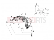 PIAGGIO Beverly 400 ie Tourer hátsó lámpa - irányjelző
