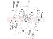 PIAGGIO Beverly 500 ie Fork's components (Kayaba)
