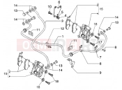 PIAGGIO brake calipers-brake pipes