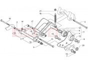 PIAGGIO motorfelfüggesztés