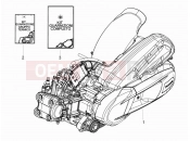 PIAGGIO BV 350 4T 4V ie E4 ABS ( USA / CA ) motor