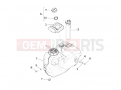 PIAGGIO BV 350 4T 4V ie E4 ABS ( USA / CA ) Benzin tank