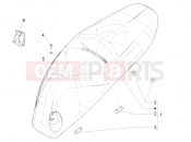 PIAGGIO BV 350 4T 4V ie E4 ABS ( USA / CA ) Saddle/seats