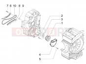 PIAGGIO BV 500 Tourer ( USA / CA ) Oil pump