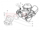 PIAGGIO Carnaby 125 karburátor - szívótorok
