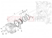 PIAGGIO Carnaby 250 ie Cylinder-piston-wrist pin unit