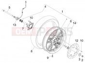 PIAGGIO Carnaby 250 ie Front wheel