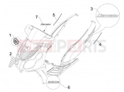 PIAGGIO Carnaby 250 ie Plates - Emblems