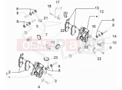 PIAGGIO Carnaby 300 ie Cruiser Brakes pipes - Calipers