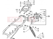 PIAGGIO Rear shock absorber-Stand