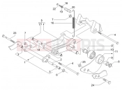 PIAGGIO Fly 100 Swinging arm
