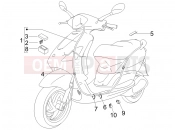 PIAGGIO Fly 125  kábelezés