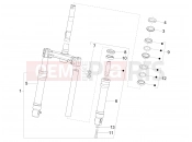 PIAGGIO Fly 150 Fork/steering tube - Steering bearing unit