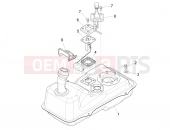 PIAGGIO Fly 150 3V ie Benzin tank