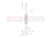 PIAGGIO Fly 150 3V ie Rear suspension - Shock absorber/s