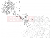 PIAGGIO Fly 150 Rear brake - Brake jaw