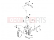 PIAGGIO Fly 50 4T Brakes pipes - Calipers