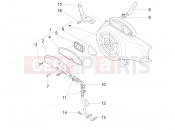PIAGGIO Fly 50 4T 4V (USA) Secondary air box