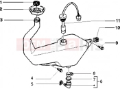 PIAGGIO Oil tank