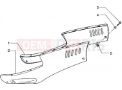 PIAGGIO lower side panels
