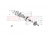 PIAGGIO Driving pulley
