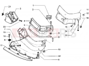 PIAGGIO Footrest-Tanks door