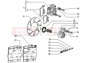 PIAGGIO Brake caliper