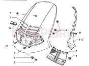 PIAGGIO Front shield