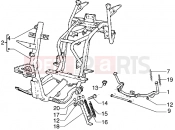 PIAGGIO Central stand-Side stand