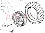 PIAGGIO Front wheel