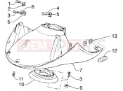 PIAGGIO Front mudguard