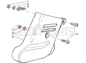 PIAGGIO Front shock absorber cover