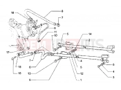 PIAGGIO cooling piping