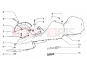 PIAGGIO upper side panels