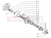 PIAGGIO Fixed half-pulley